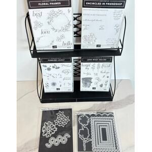 Stampin Up Lace Frame Die + Stamp Set Bundle ✨ Fancy Cottagecore Journaling